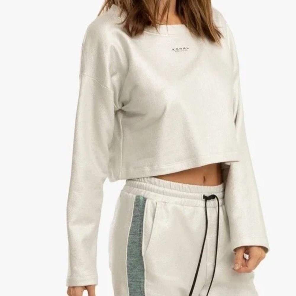 Koral Valor Valo Crop Top Woman's Small
